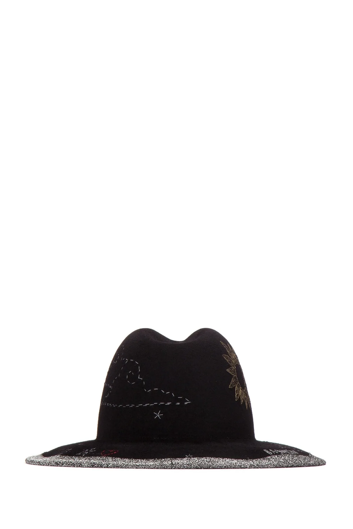 Ruslan Baginskiy Embroidered Fedora Hat