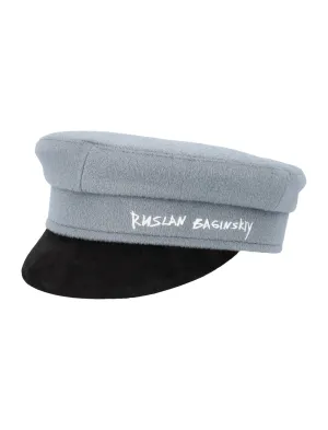 Ruslan Baginskiy Logo Embroidered Bakerboy Hat