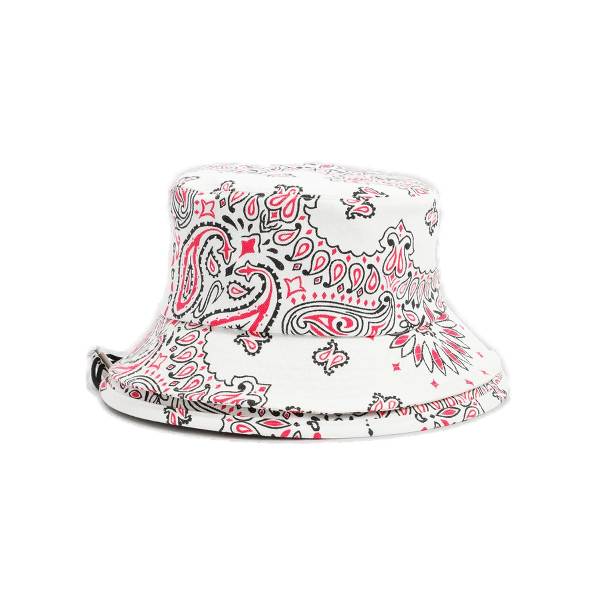 Sacai Bandana Printed Double Brim Bucket Hat