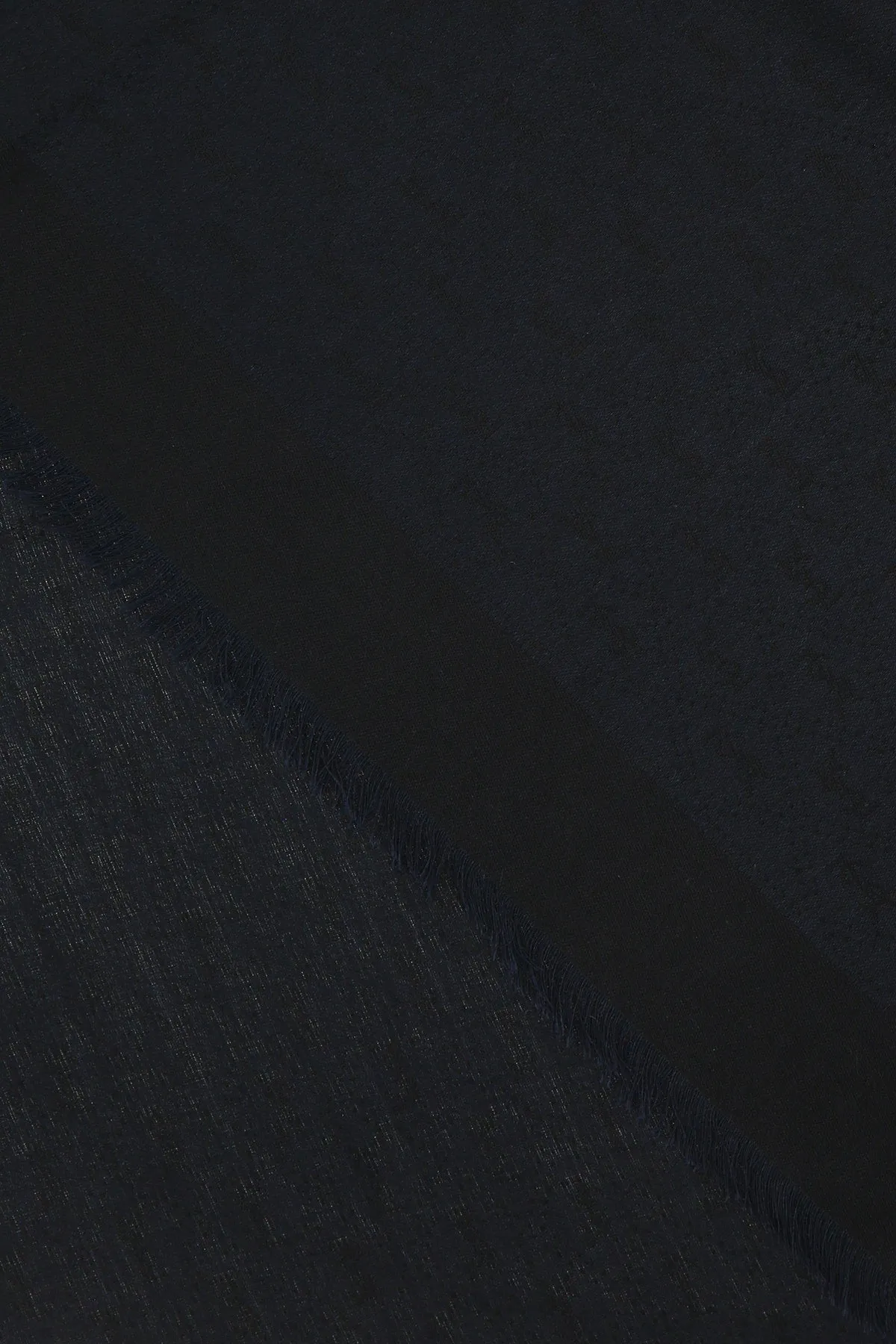 Saint Laurent Monogram Fringed Scarf