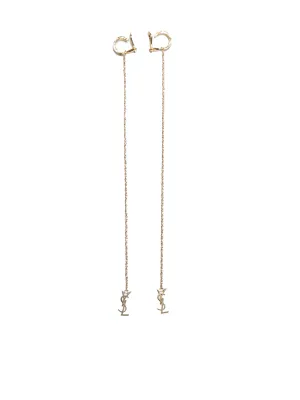 Saint Laurent Opyum Chain Earrings