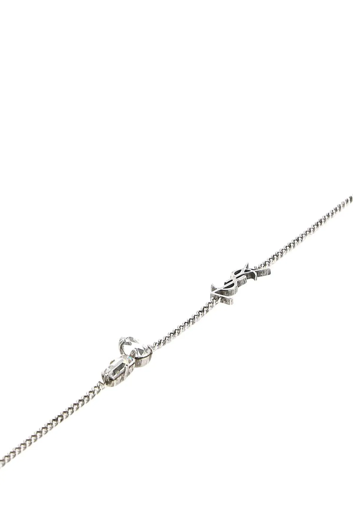 Saint Laurent Opyum Logo Plaque Bracelet