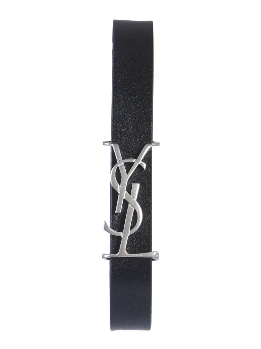 Saint Laurent Opyum Monogram Logo Bracelet