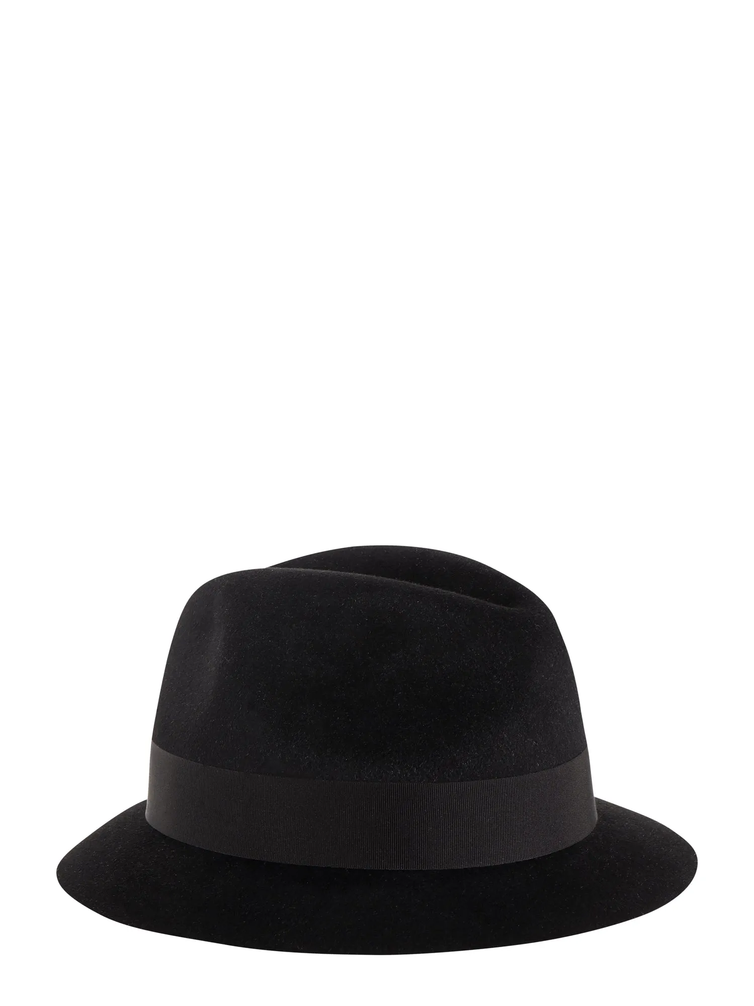 Saint Laurent Ribbon-Detail Fedora Hat