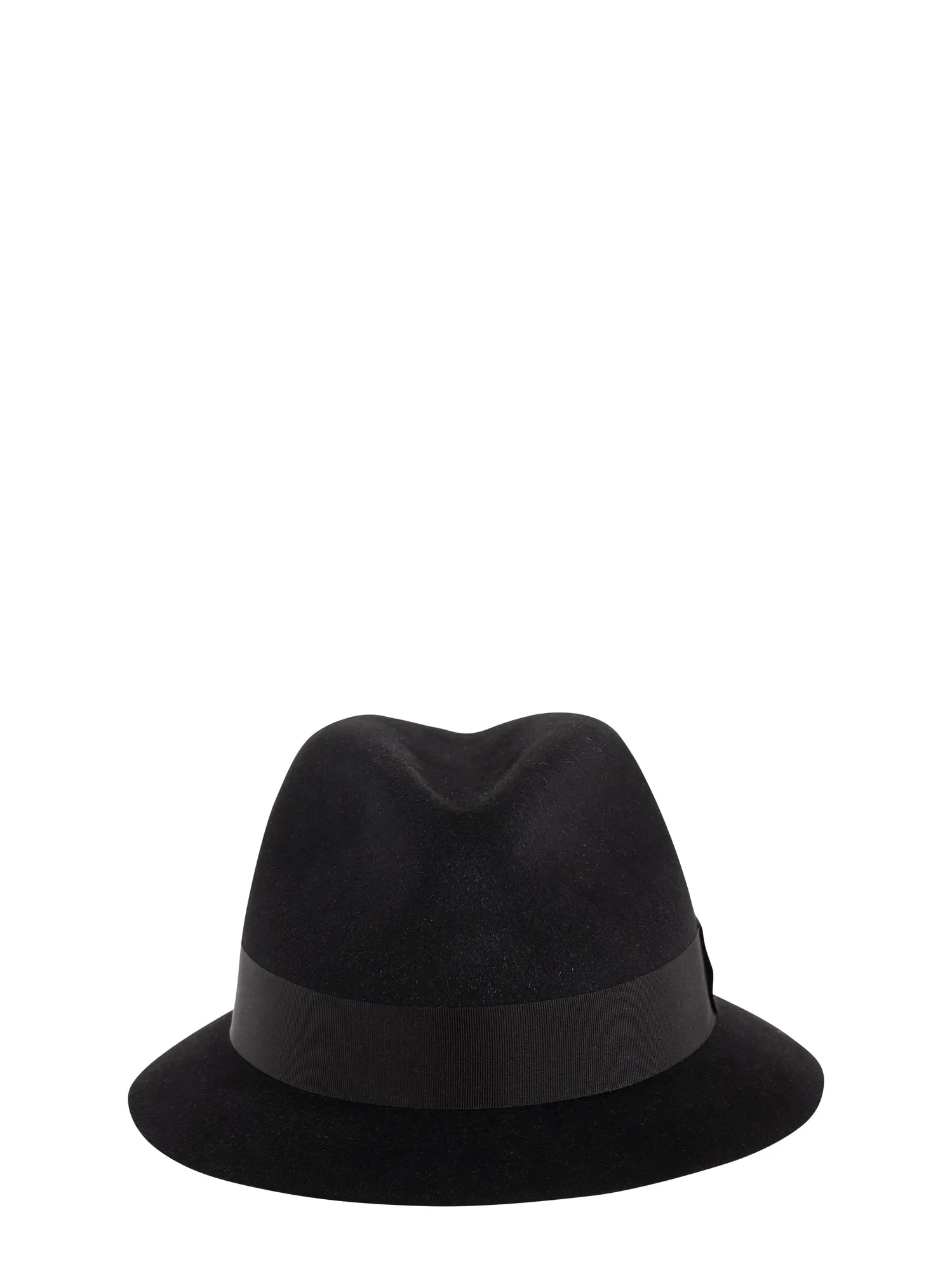 Saint Laurent Ribbon-Detail Fedora Hat