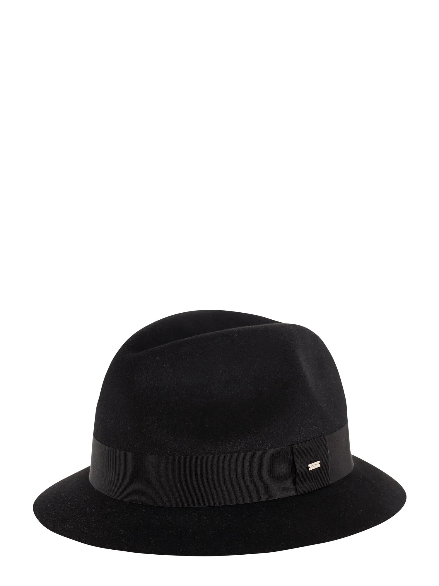 Saint Laurent Ribbon-Detail Fedora Hat