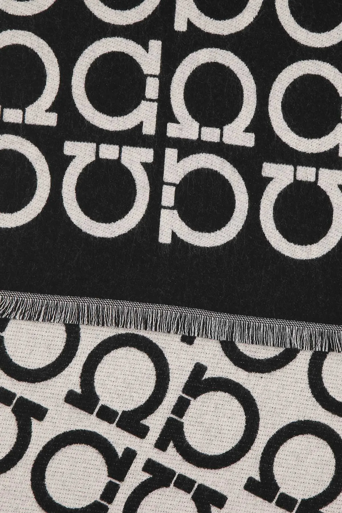 Salvatore Ferragamo All-Over Logo Scarf