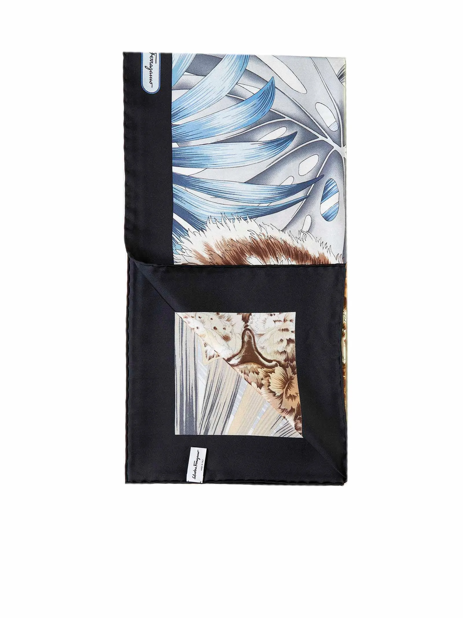 Salvatore Ferragamo Animal-Printed Scarf