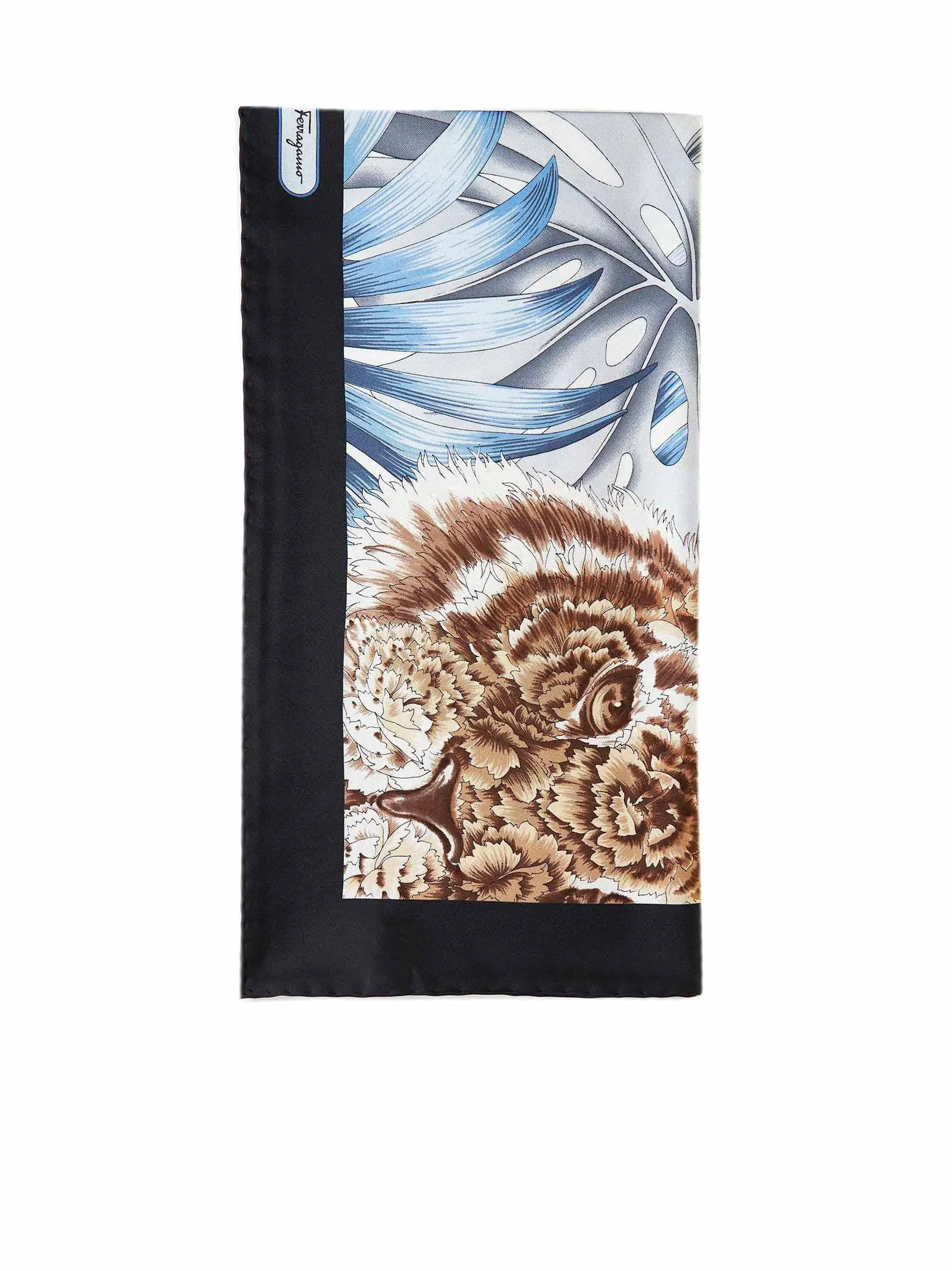 Salvatore Ferragamo Animal-Printed Scarf