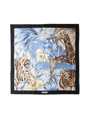 Salvatore Ferragamo Animal-Printed Scarf