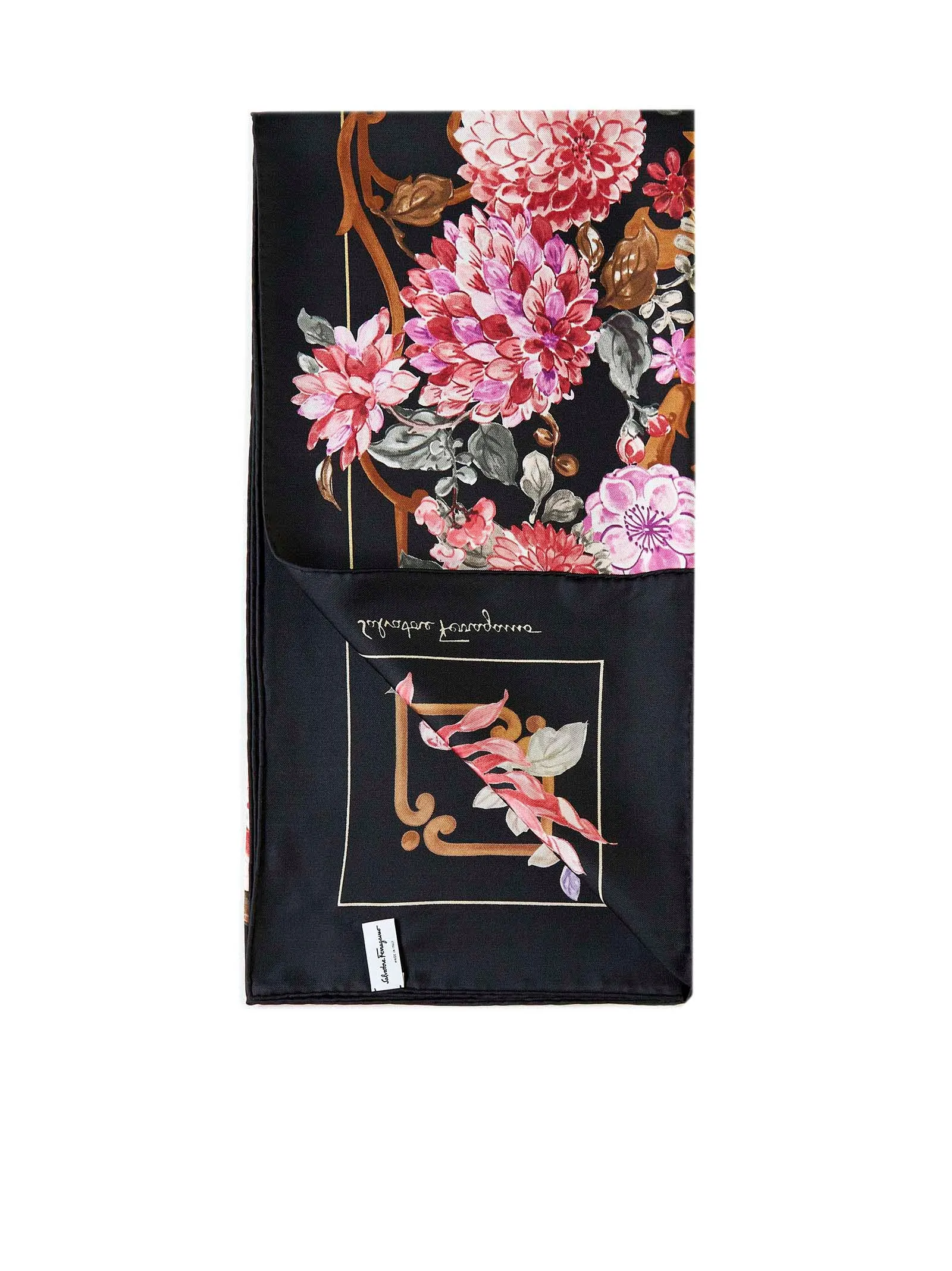Salvatore Ferragamo Ceramic-Printed Scarf