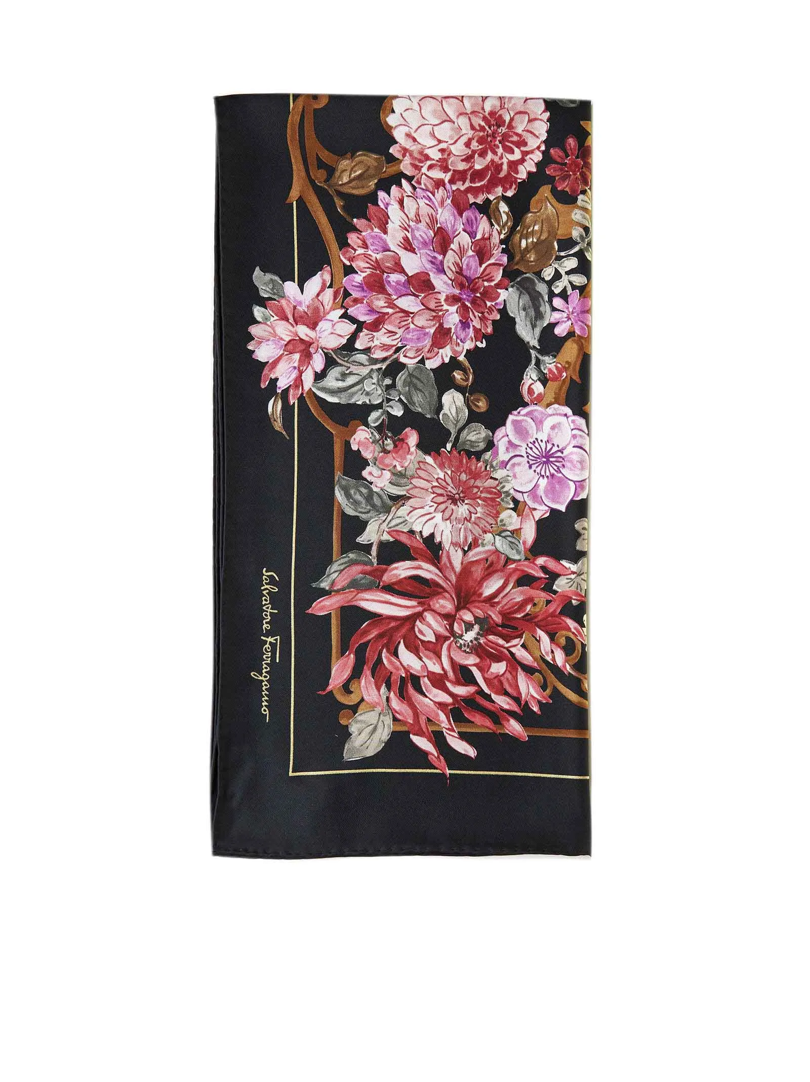 Salvatore Ferragamo Ceramic-Printed Scarf