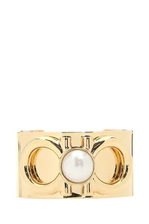 Salvatore Ferragamo Embellished Gancini Bracelet