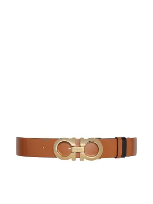 Salvatore Ferragamo Gancini Buckle Reversible Belt