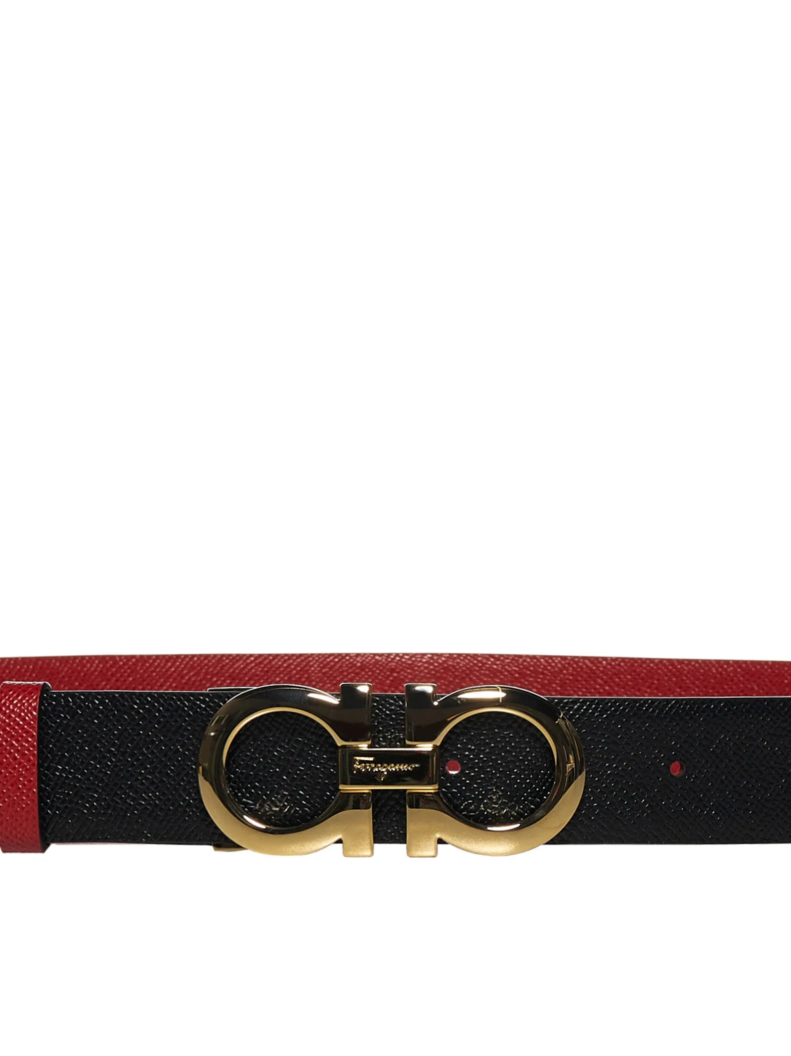 Salvatore Ferragamo Gancini Buckle Reversible Belt