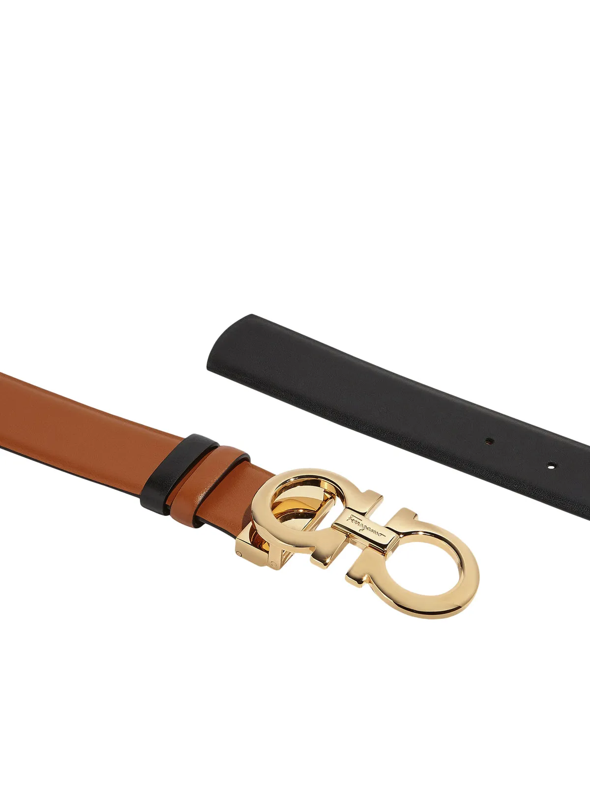 Salvatore Ferragamo Gancini Buckle Reversible Belt