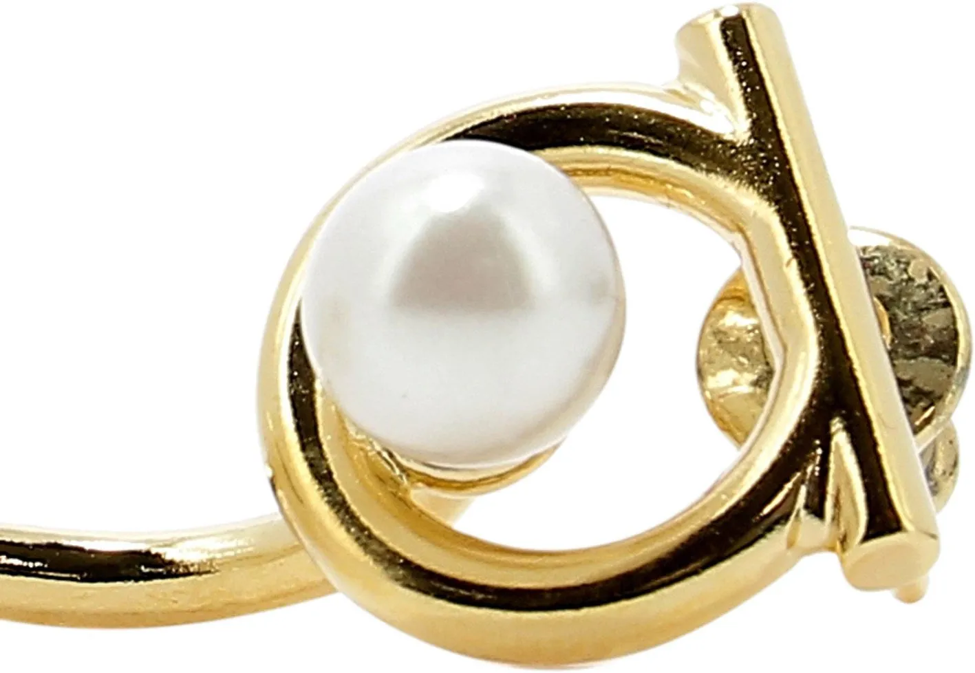 Salvatore Ferragamo Gancini Earrings
