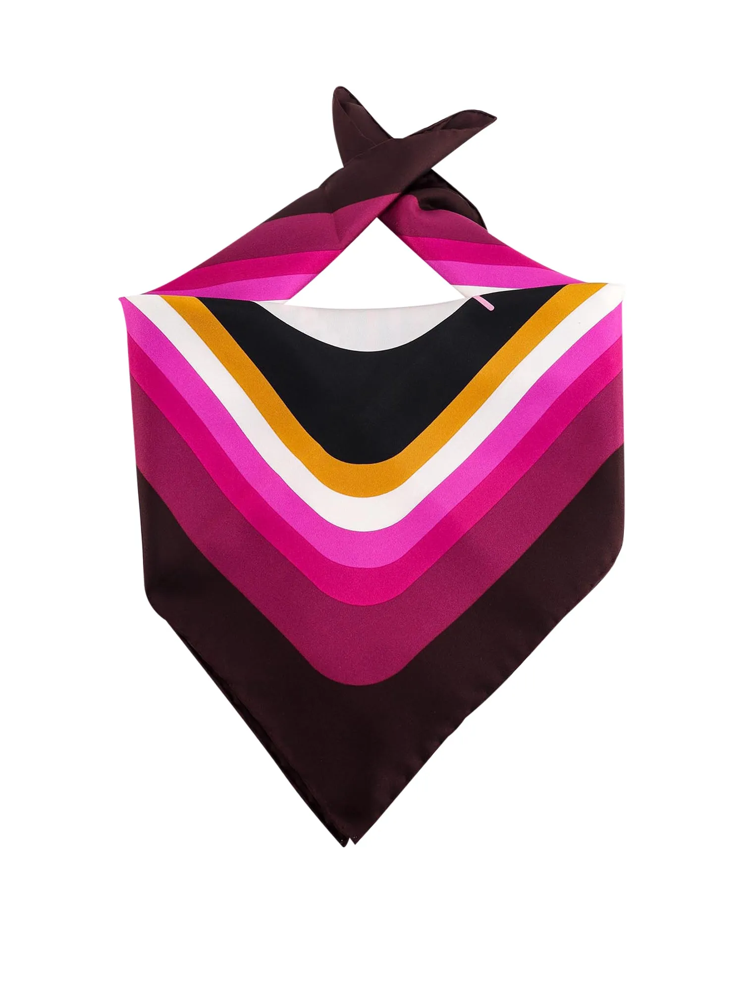 Salvatore Ferragamo Gancini Logo Print Scarf