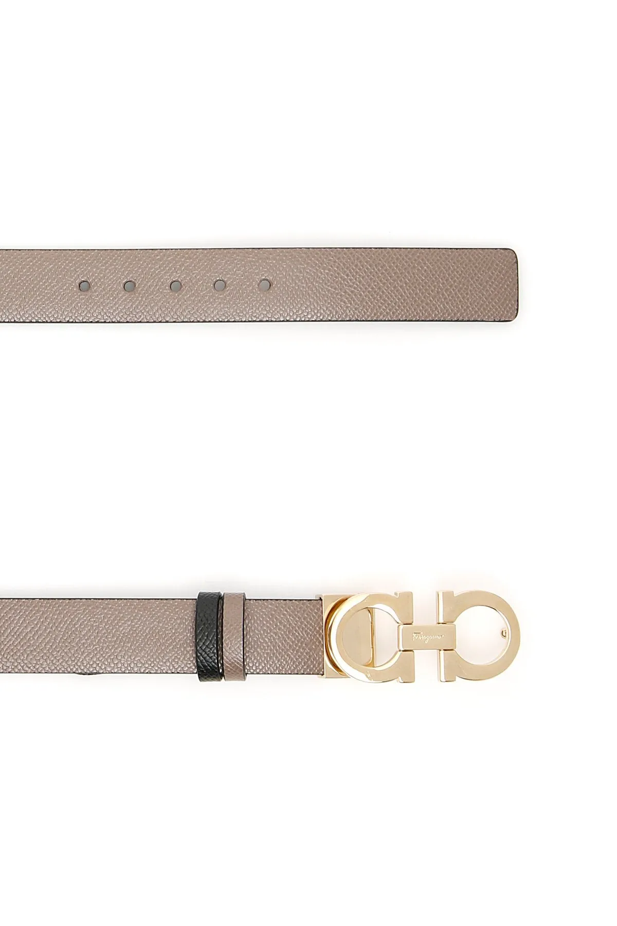 Salvatore Ferragamo Gancini Reversible Belt