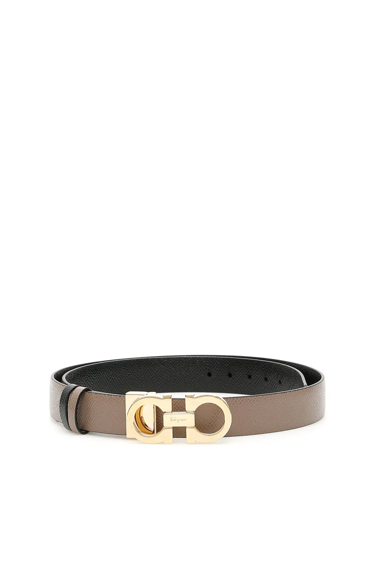 Salvatore Ferragamo Gancini Reversible Belt
