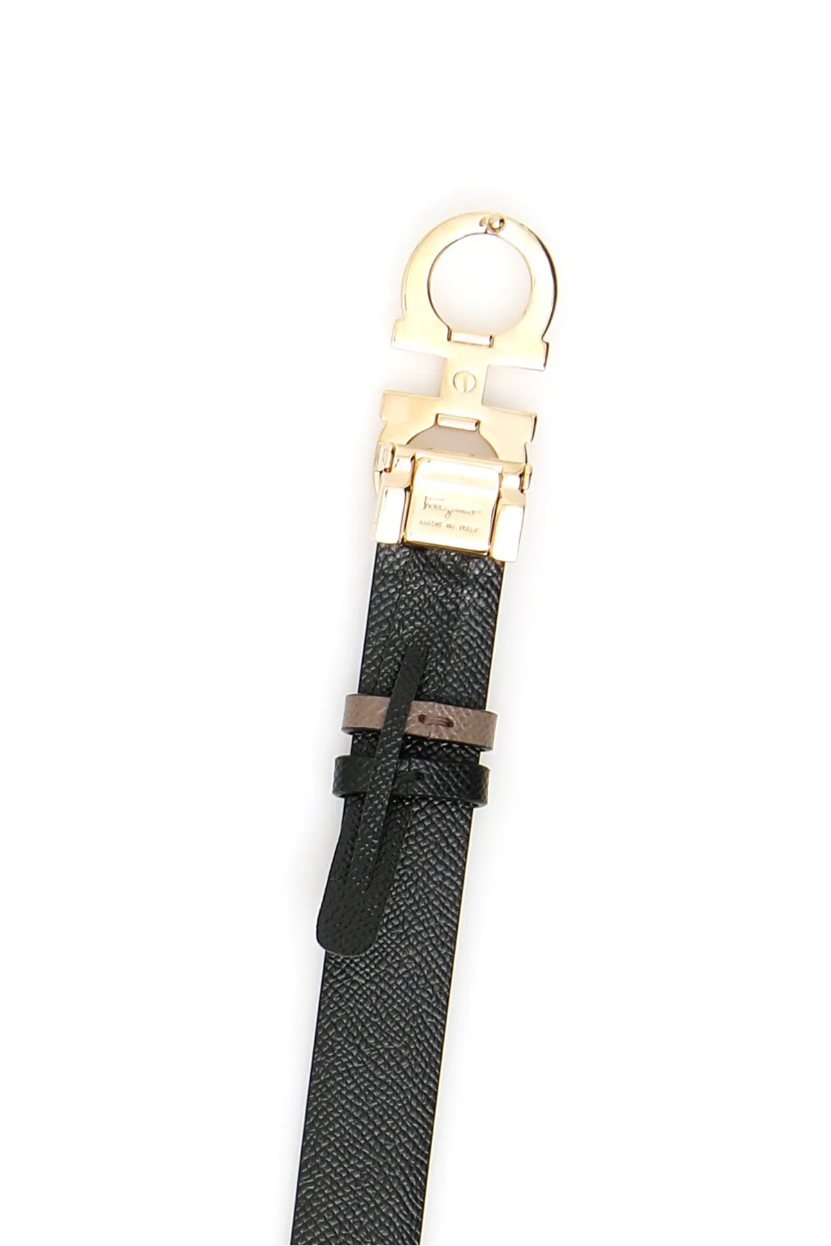 Salvatore Ferragamo Gancini Reversible Belt