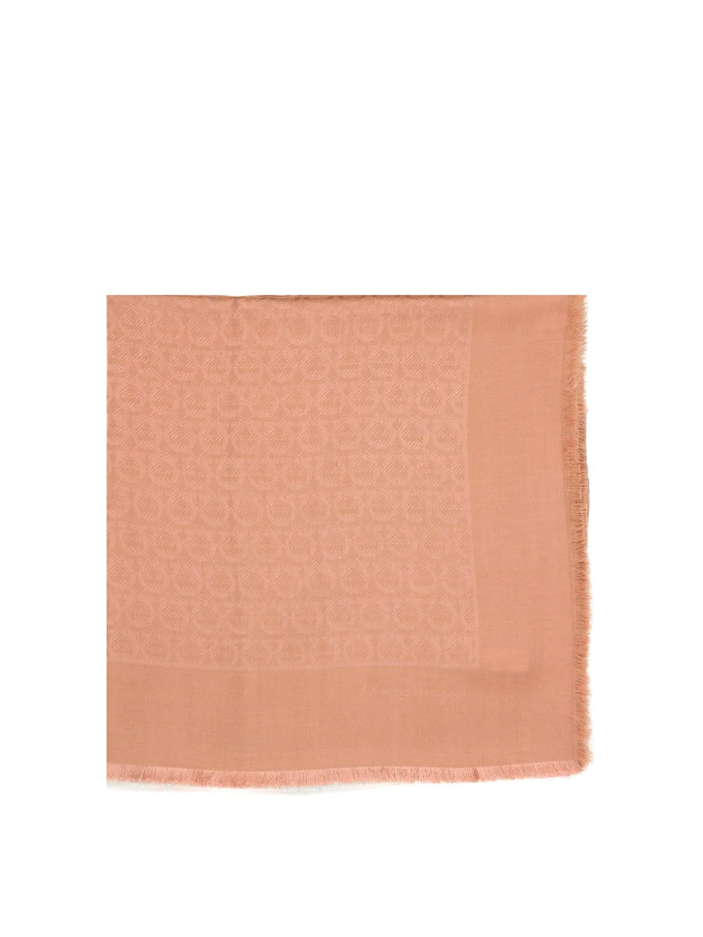 Salvatore Ferragamo Ombr Frayed Scarf