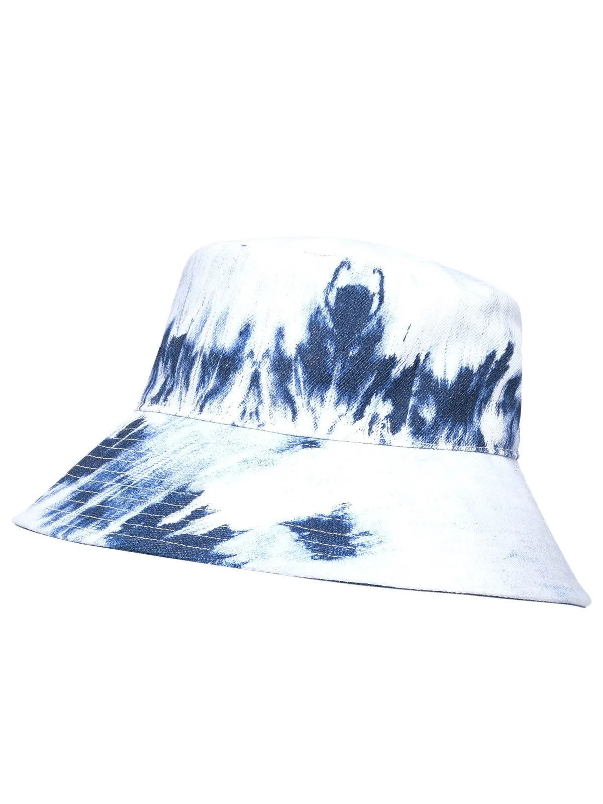 Stella McCartney Logo Embroidered Denim Bucket Hat