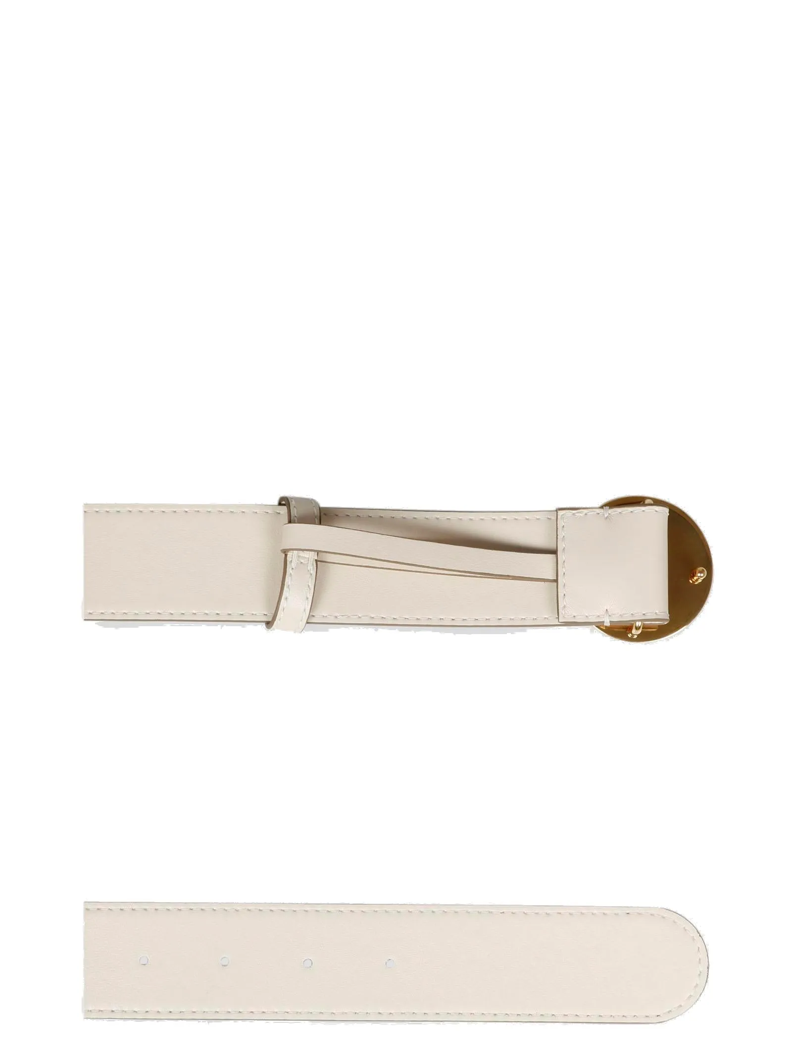 Stella McCartney Logo Plaque Buckle Belt