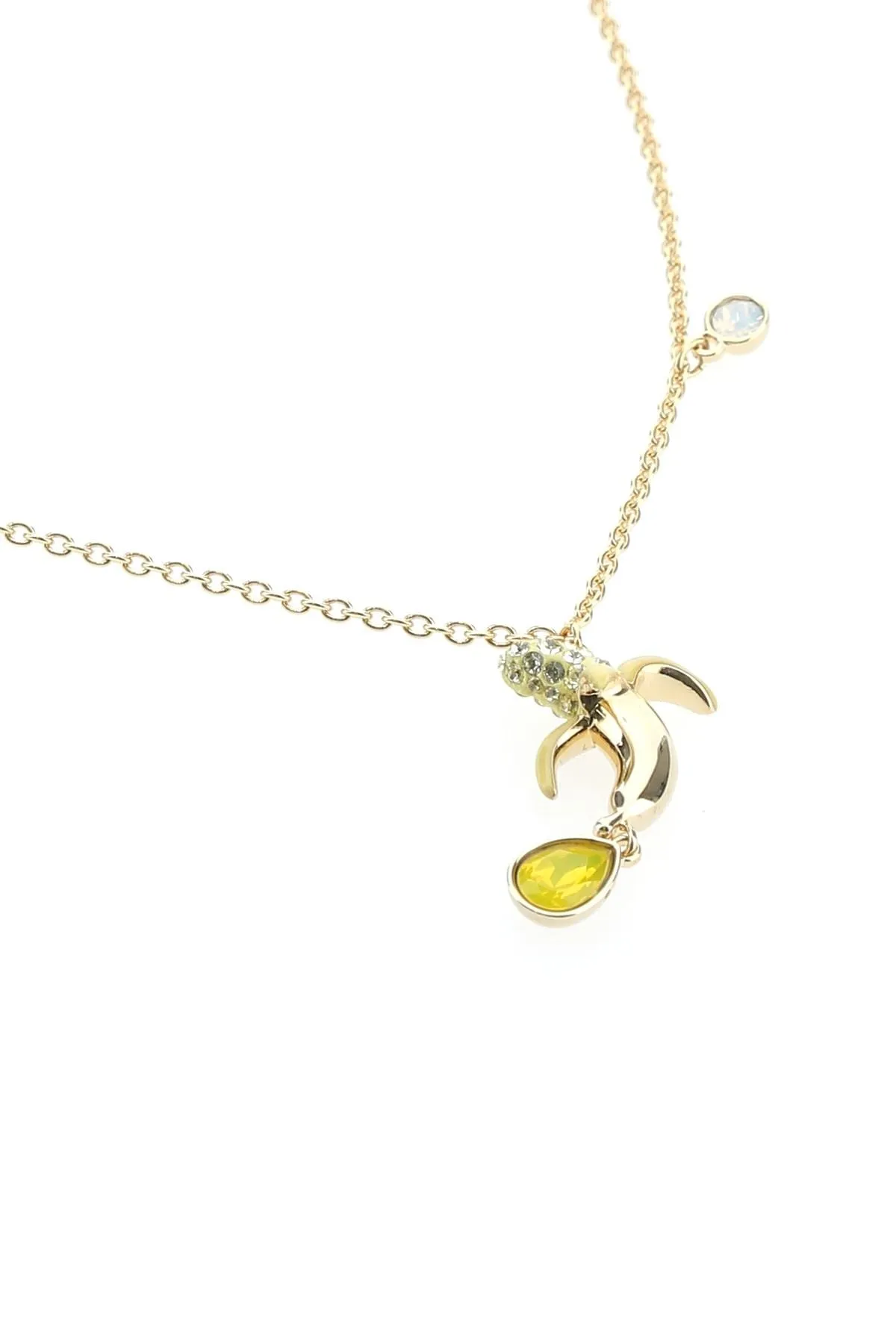 Swarovski No Regrets Banana Pendant Necklace