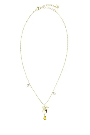 Swarovski No Regrets Banana Pendant Necklace