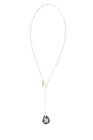 Swarovski T-Bar Y Necklace
