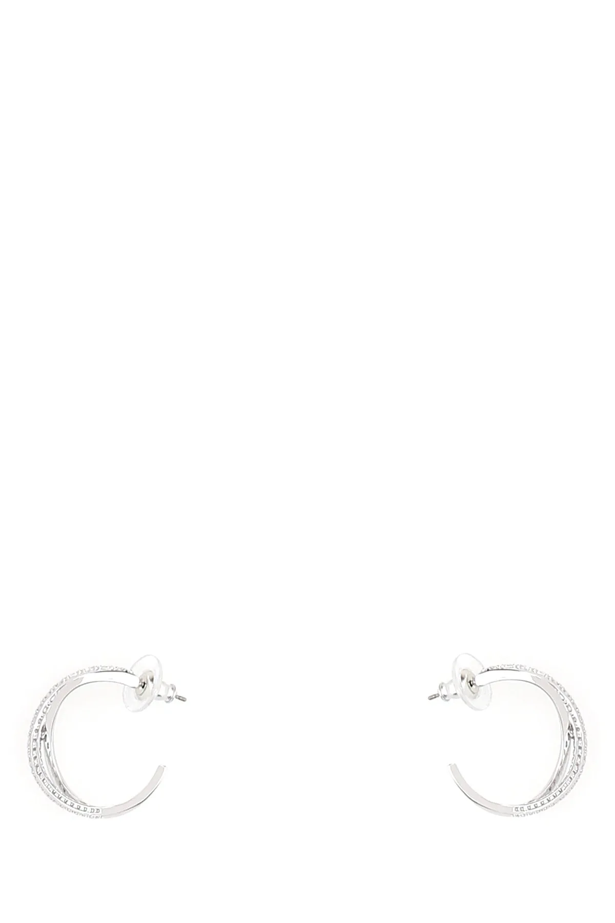 Swarovski Twist Hoop Earrings