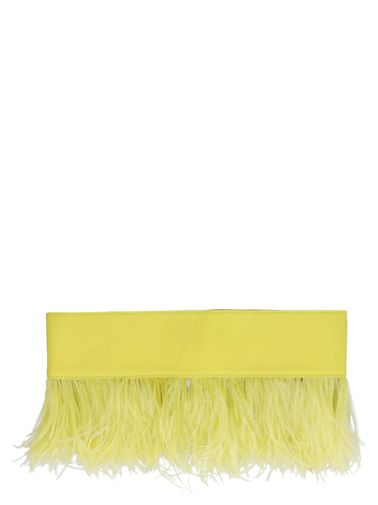 The Attico Feathered Belt