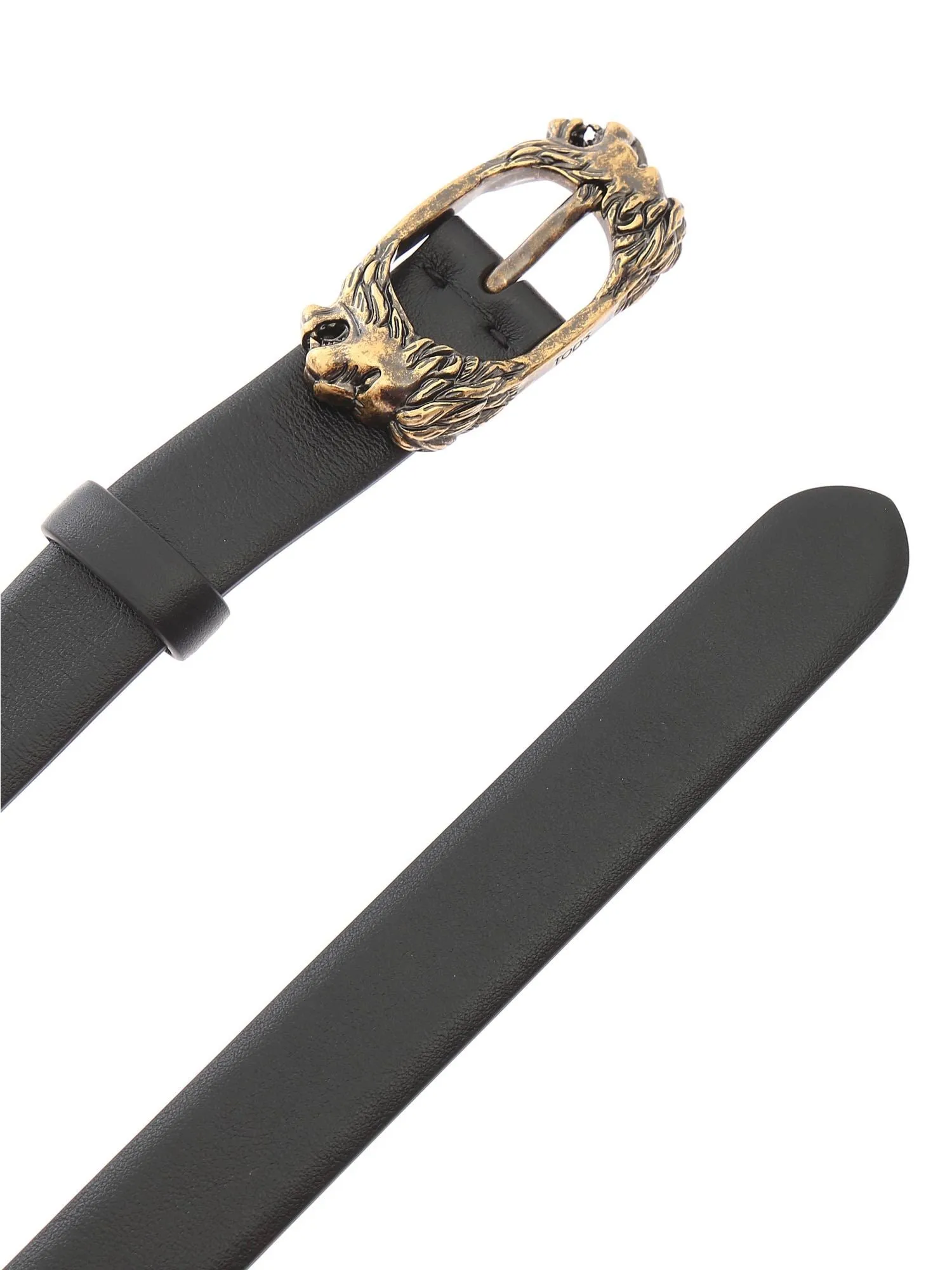 Tod's Lion Buckle Belt