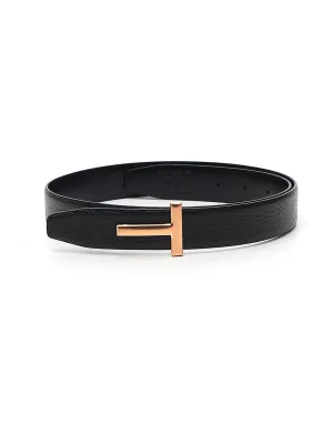 Tom Ford Logo Plaque Belt