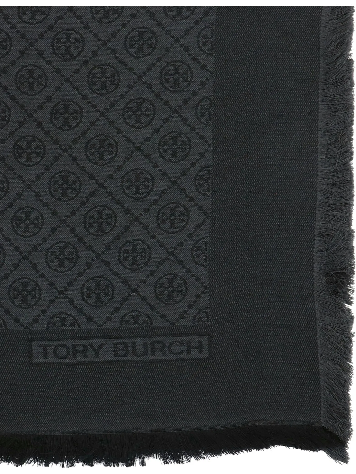 Tory Burch T Monogram Jacquard Traveller Scarf
