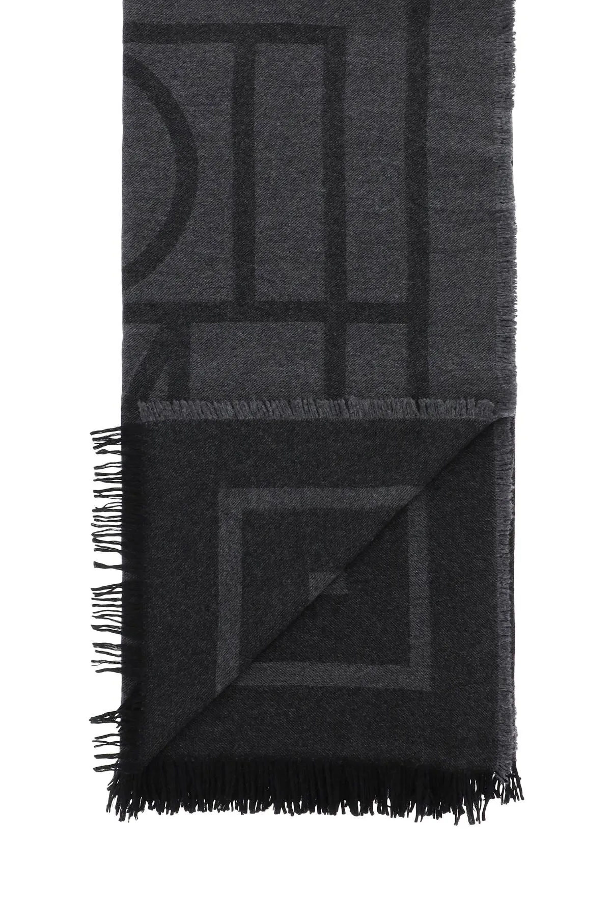 Totme Monogram Knit Scarf