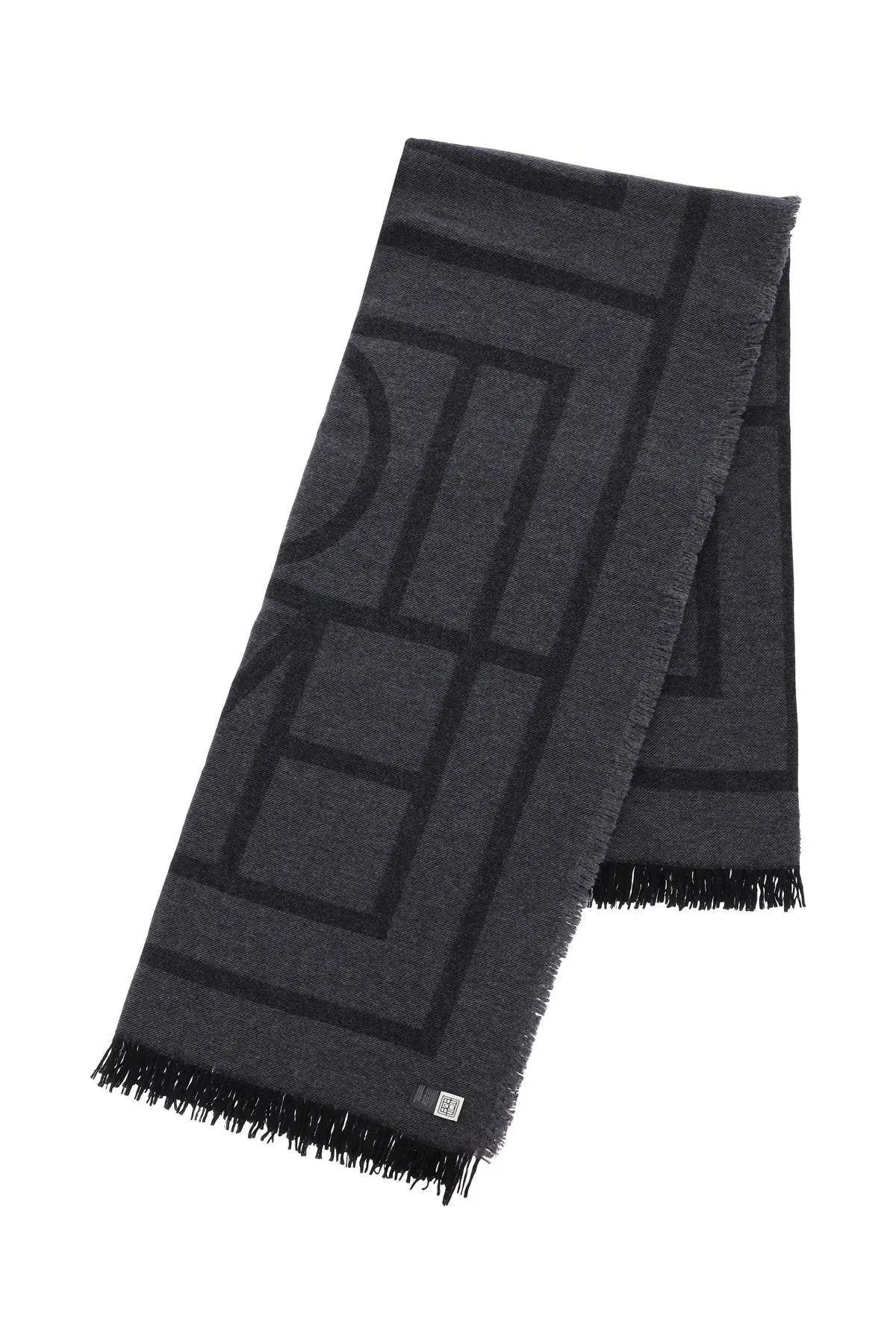 Totme Monogram Knit Scarf