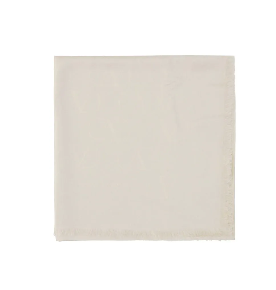Valentino Allover VLogo Printed Scarf