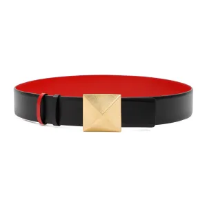 Valentino Garavani One Stud Reversible Belt