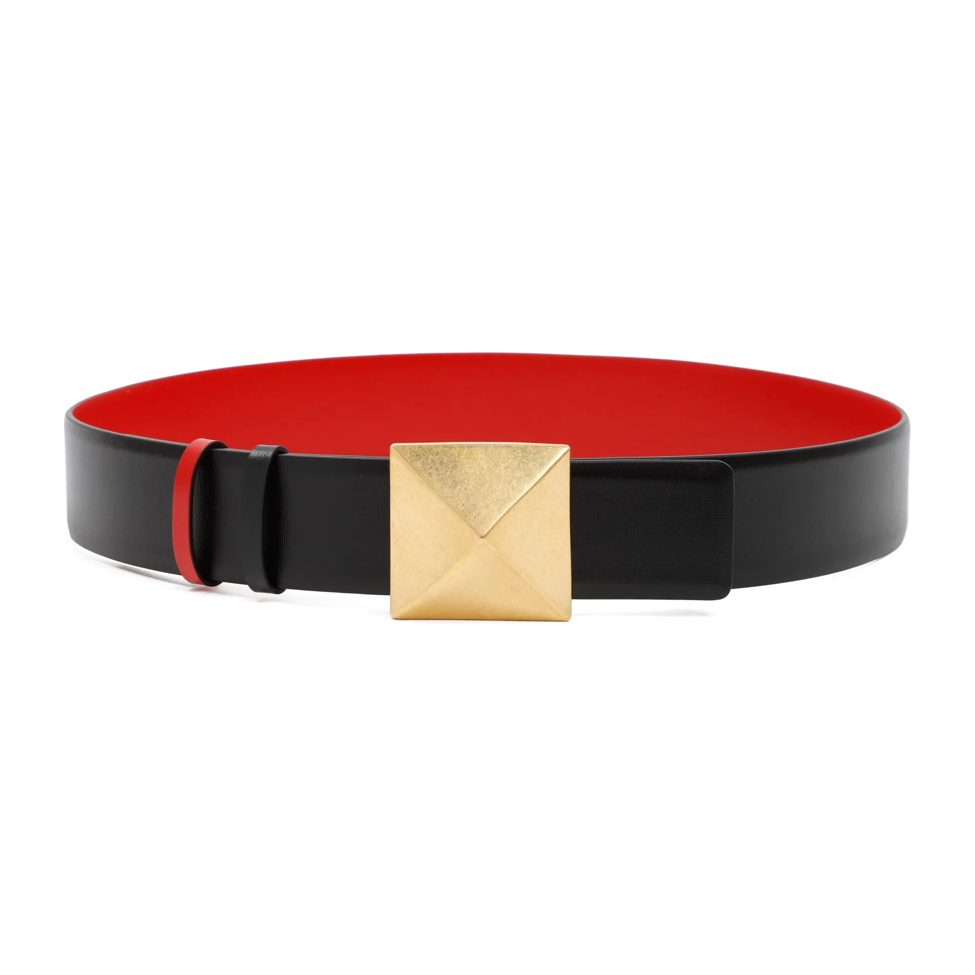 Valentino Garavani One Stud Reversible Belt