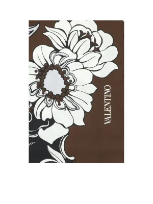 Valentino Logo Printed Scarf