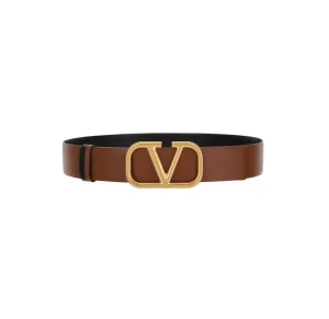 Valentino VLogo Buckle Reversible Belt