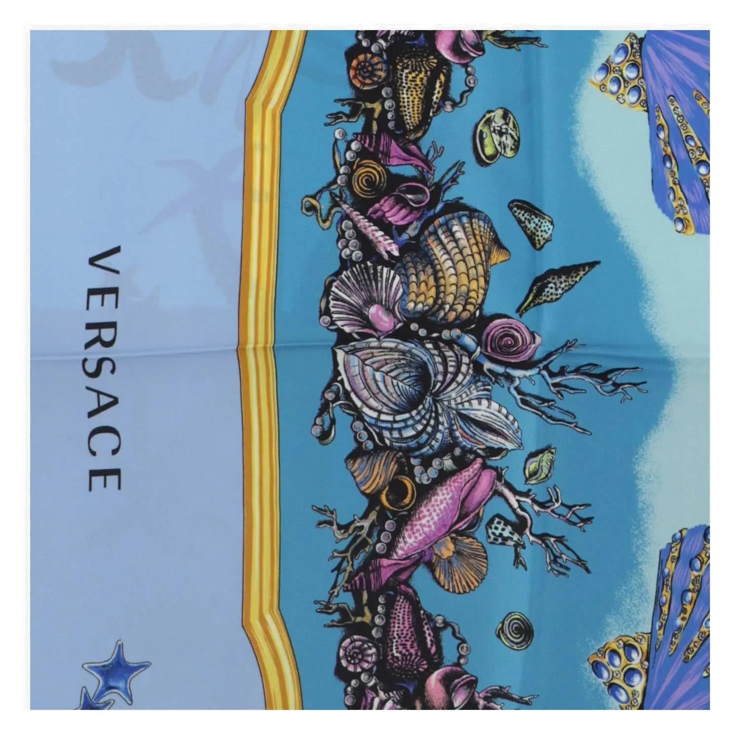 Versace Allover Graphic Printed Scarf