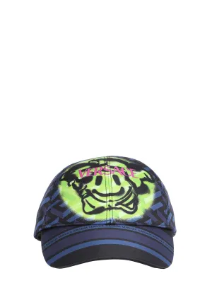 Versace Greek Signature Motif Baseball Cap