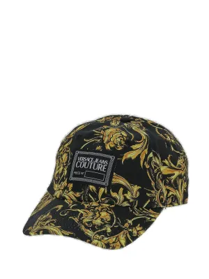 Versace Jeans Couture All-Over Printed Baseball Cap