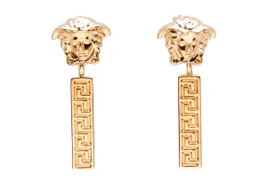 Versace Medusa Drop Earrings
