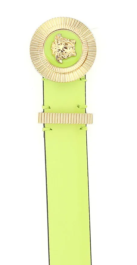 Versace Medusa Logo Buckle Belt