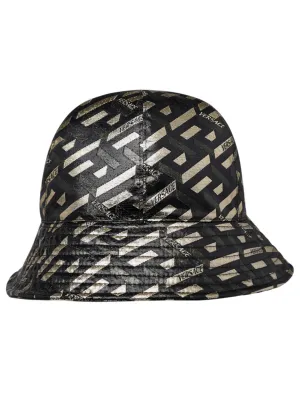 Versace Monogram Printed Bucket Hat