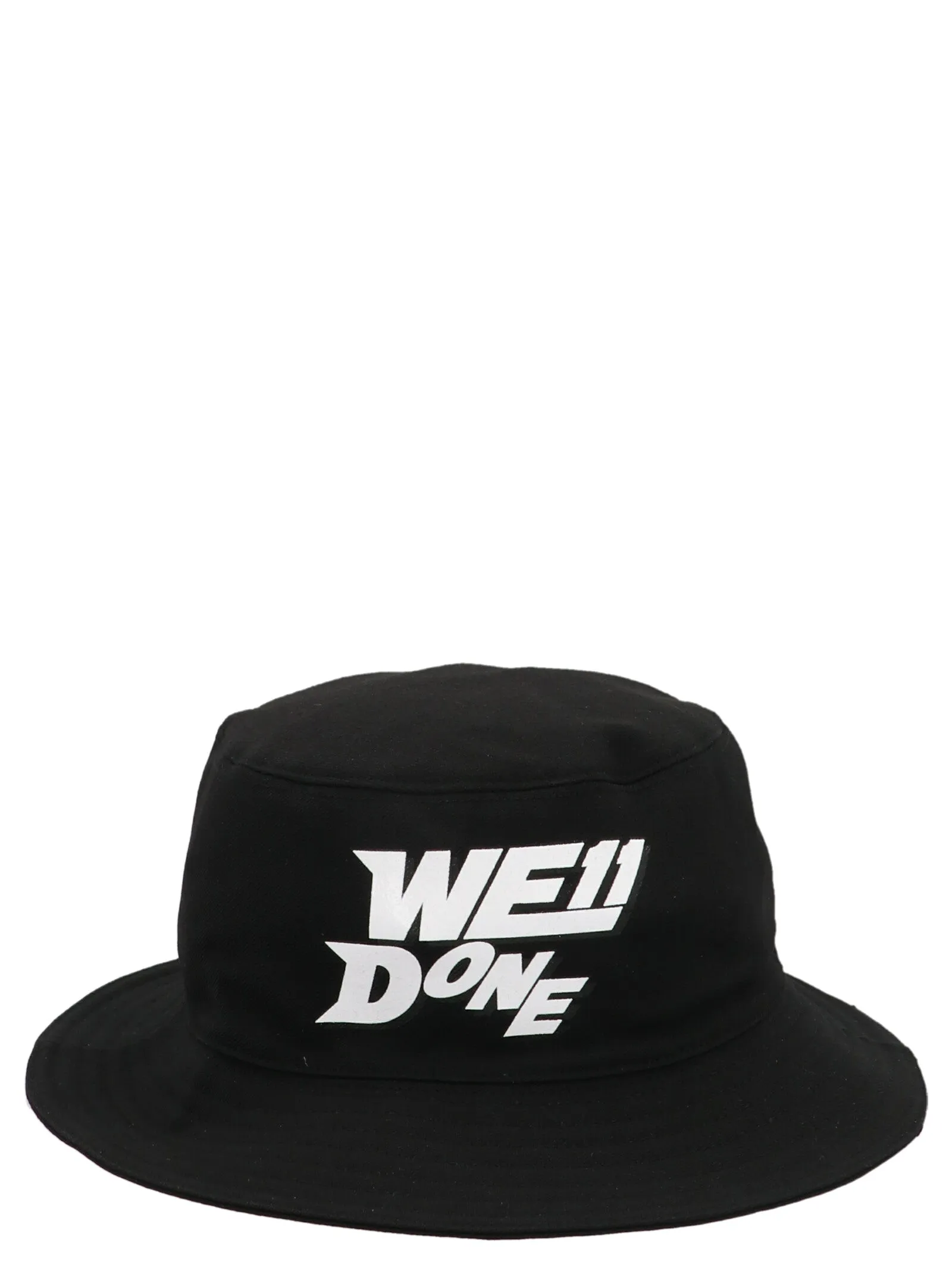 We11done Logo Print Bucket Hat